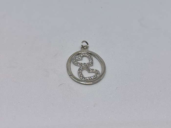 Silver Hearts Pendant