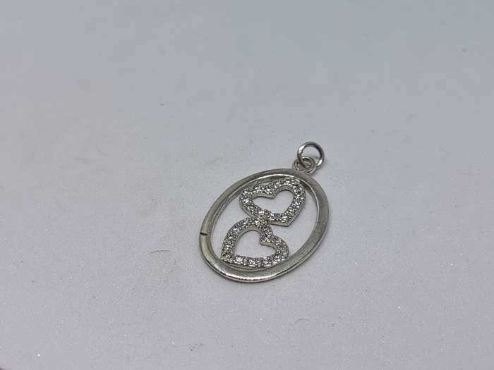 Silver Hearts Pendant