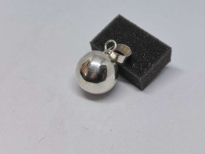 Silver Bell Pendant