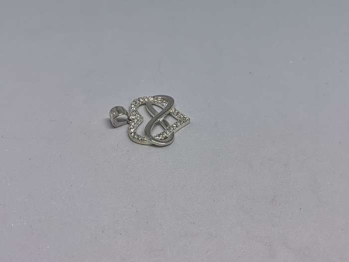 Silver Infinity Heart Pendant