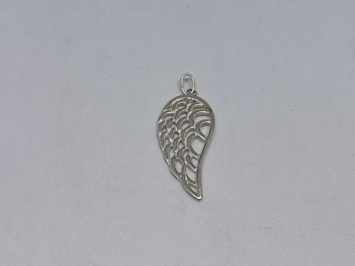 Silver Angel Wing Pendant