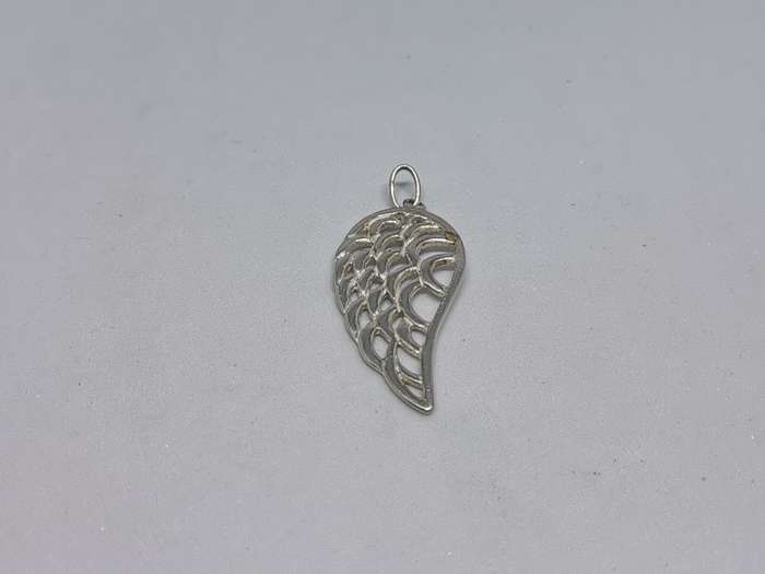 Silver Angel Wing Pendant
