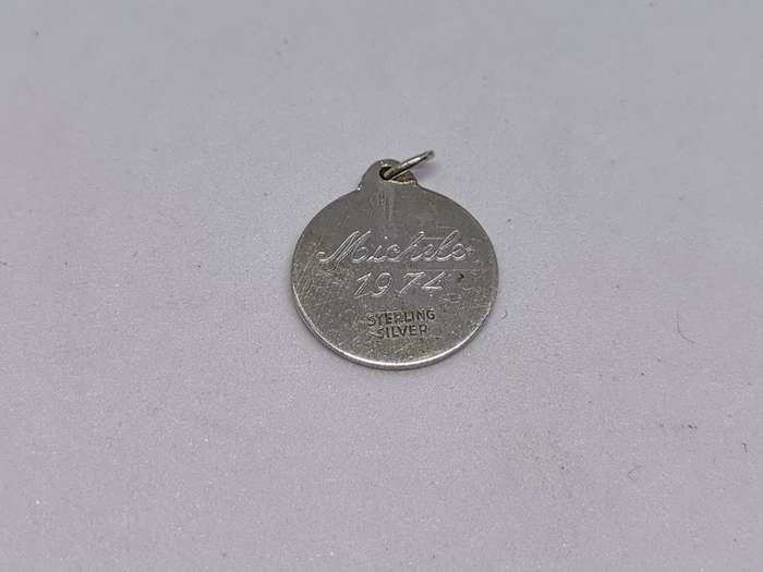 Silver St Christopher Pendant