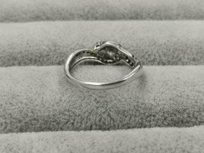 925Silver: Dazzling Ring - Multiple CZ - Size P