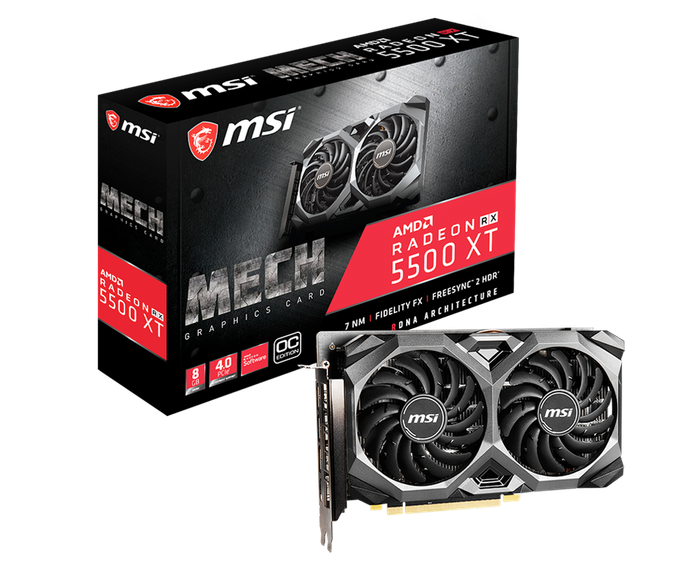 Radeon RX 5500 XT MECH 8G OC