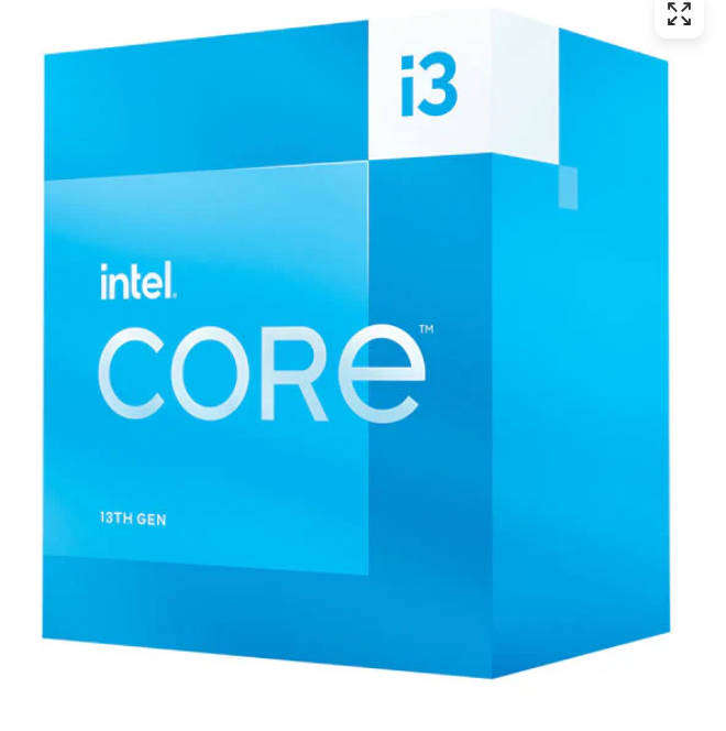 Intel | Core i3 | 13th Gen 13100 | 4-Core 4.50GHz Raptor Lake Socket LGA1700 - CPU