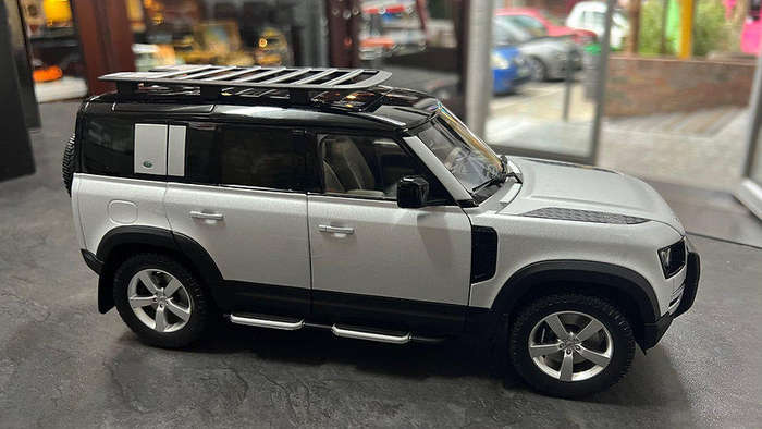 Land Rover Defender 110 - 2020 - Satin Indus Silver by Almost Real
