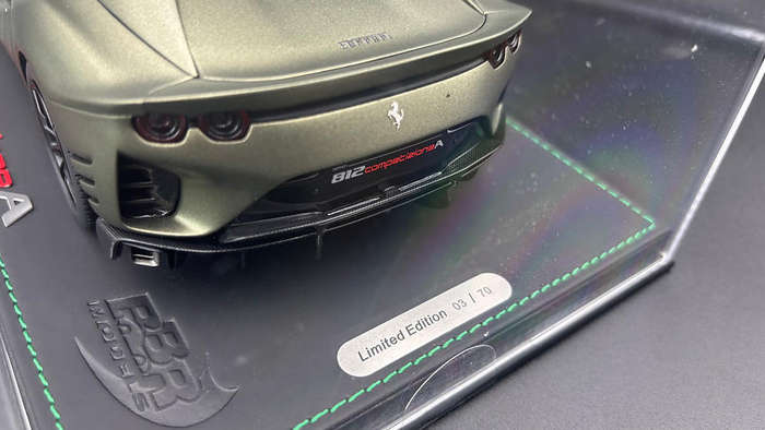 Ferrari 812 Competizione A Matt Manzoni Green