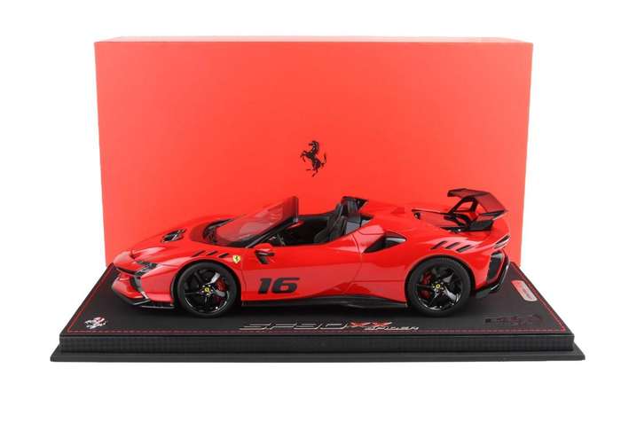 Ferrari SF90 XX Spider n.16 Red Corsa 322 and black