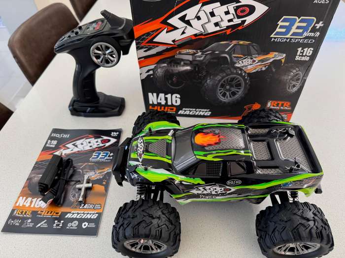 Hoshi N416 1/16 4WD Brushed RC Monster Truck Off-Road 2.4GHz
