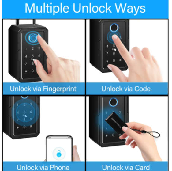 ES Echosmart Airbnb Smart KeyBox with WiFi Gateway