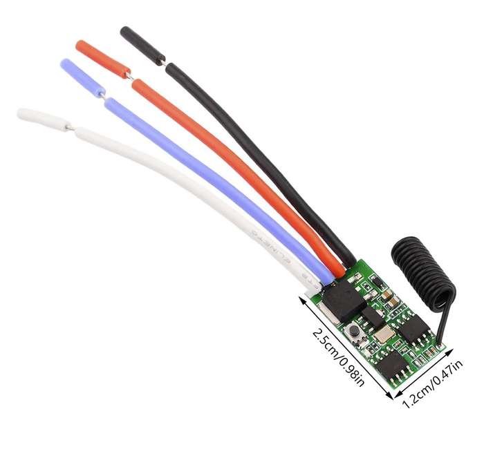 Controller Motor Speed Controller / Led PWM 3.7-24V DC + Remote **LOCAL STOCK**