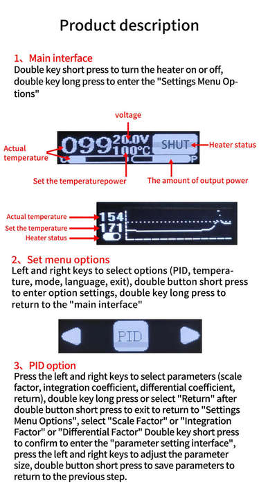 Mini Soldering Heating Station Hot Plate PD65W Type-C **LOCAL STOCK**