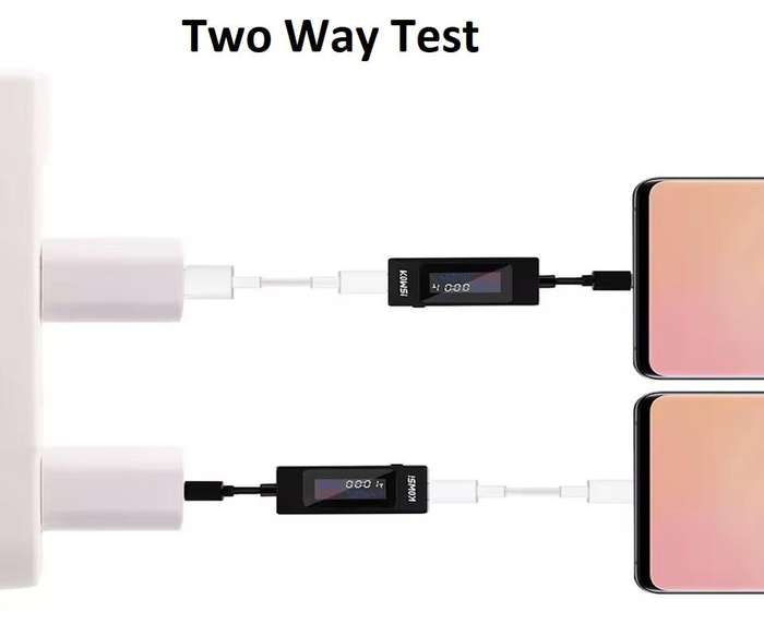 Meter USB Type-C Power Charging Tester Mobile KWS-065C Black **LOCAL STOCK**