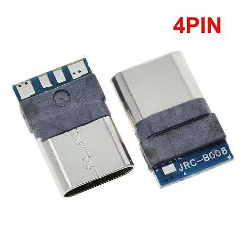 Connector Type C USB PD Female on Board Blue 4Pin Sealed Blk **LOCAL STOCK**