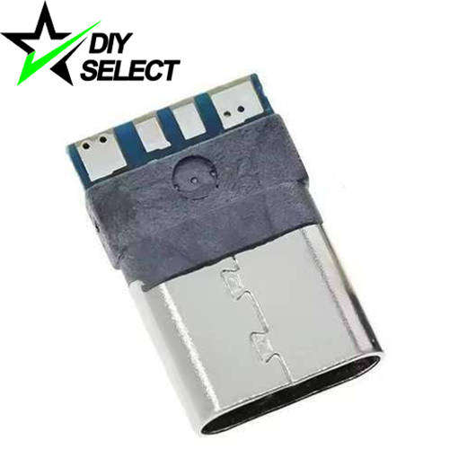 Connector Type C USB PD Female on Board Blue 4Pin Sealed **LOCAL STOCK**