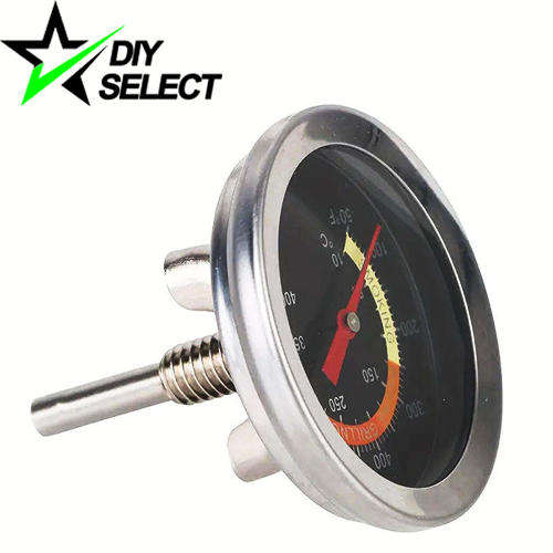 Meter Temp Gas Barbecue Smoker Grill with Probe + Wing Nut 10deg to 450 deg C **LOCAL STOCK**