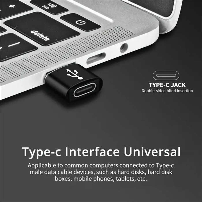 Connector USB to Type-C Female Adapter **LOCAL STOCK**