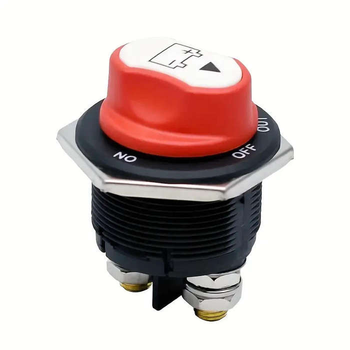 Switch Rotary On/Off Automotive 12V DC 200A Red **LOCAL STOCK**