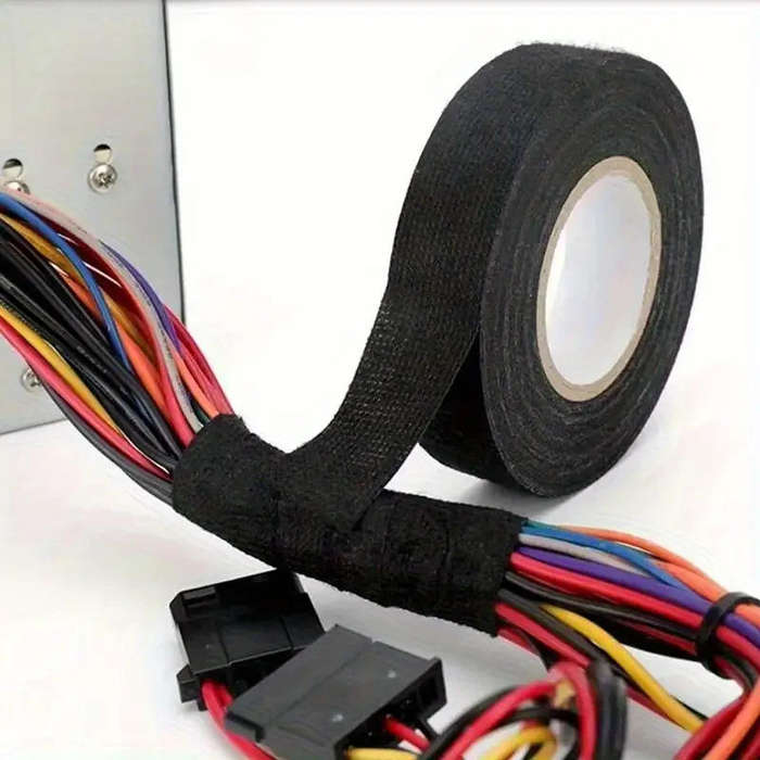 Tape Heat Resistant Adhesive Wiring Harness Loom 32mm wide x 15M Max 100deg C **LOCAL STOCK**