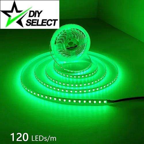 Led Strip 12V Green 2835 Non-Waterproof 120 Led p/mtr **LOCAL STOCK**