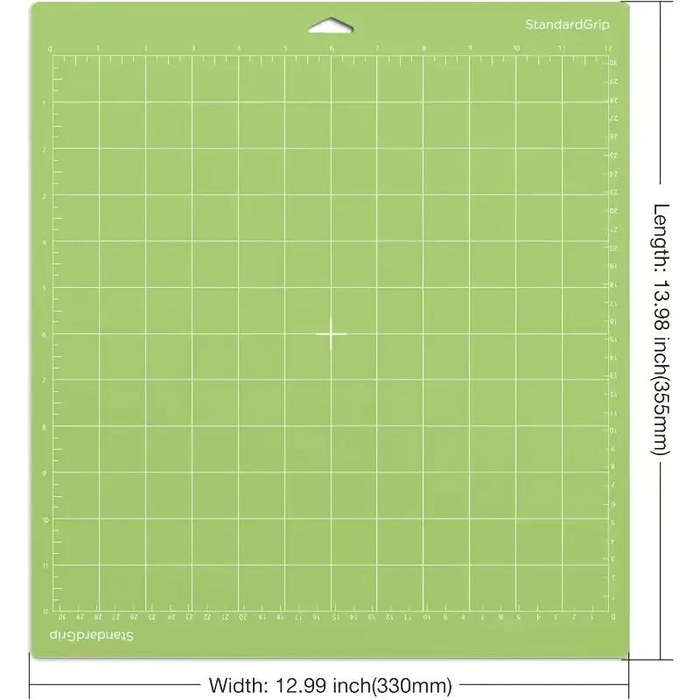 1 pcs 12x12 Inch Adhesive Cutting Mats - PVC Standard Grip Mats