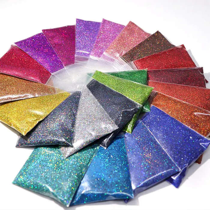 5 Random Glitter Powder (100g)