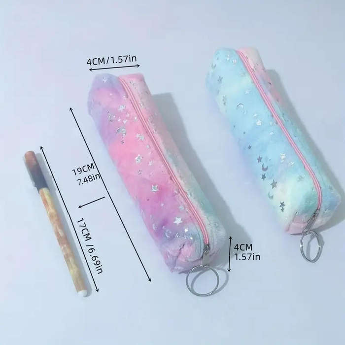 1pc Moon Star Pencil Case Student Stationery