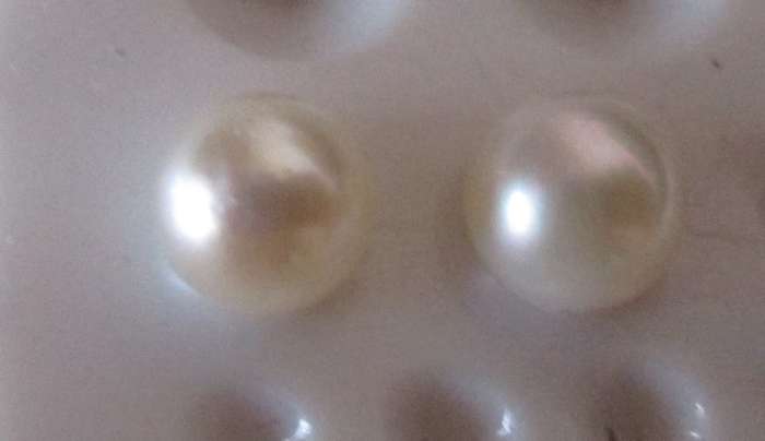 2.48 ct. Genuine Cultured Pearls -2 Pieces