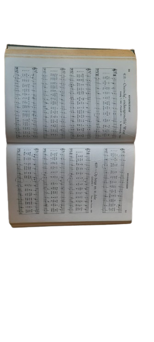 Die Halleluja met blad musiek (with sheet music)