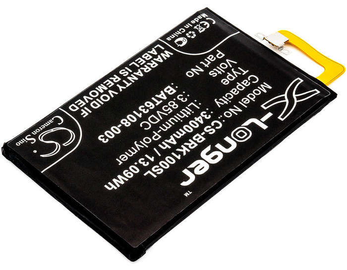 Mobile, SmartPhone Battery  CS-BRK100SL  for  BlackBerry  Keyone  BAT-63108-003  etc