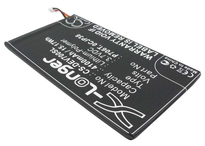 Tablet Battery  CS-DEV700SL  for  DELL  Venue 7  0CJP38  etc.
