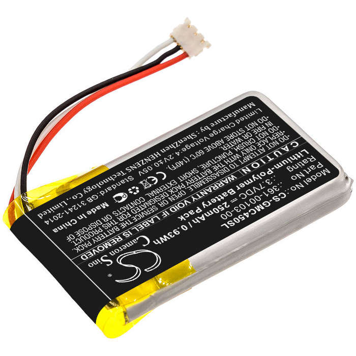 GPS, Navigator Battery   CS-GMC450SL  for  Garmin Dash Cam 45 361-00103-00  etc.