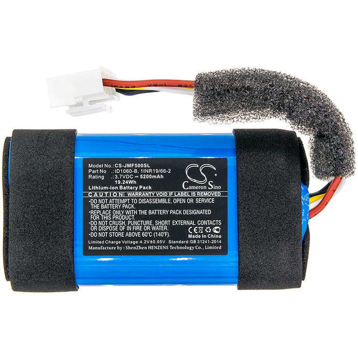 Speaker Battery  CS-JMF500SL  for  JBL FLIP 5  SUN-INTE-1521  etc.