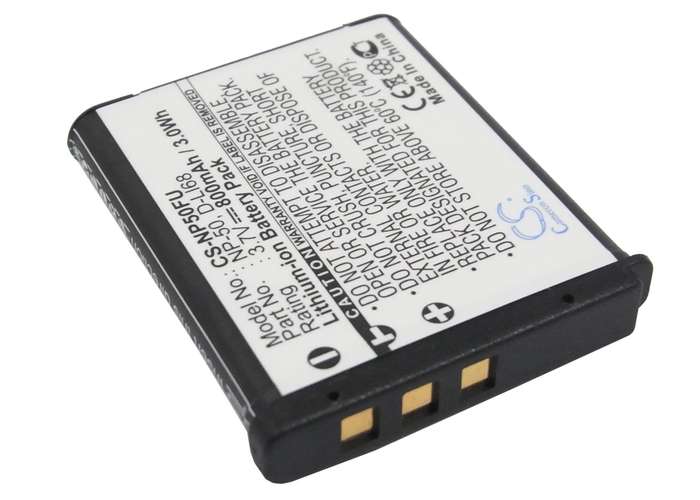 Camera Battery  CS-NP50FU  for  FujifilmFinePix F100fd  NP-50  etc.