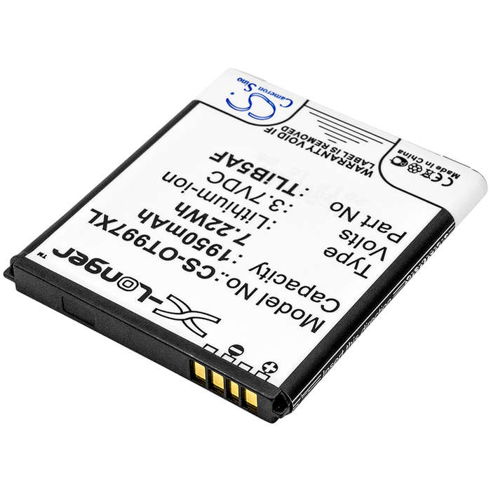 Mobile, SmartPhone Battery  CS-OT997XL  for  Alcatel  OT-997etc