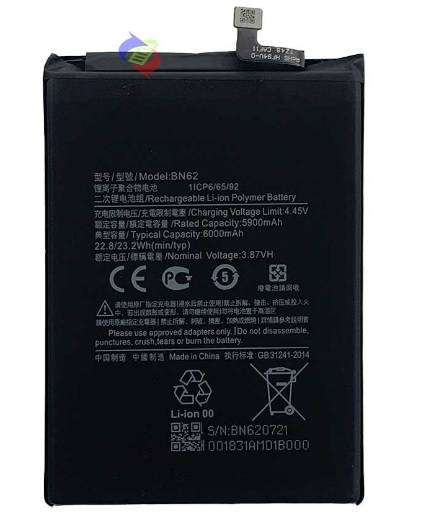 Mobile, SmartPhone Battery  ITCS-REDMIBN62LHH  for  REDMI NOTE 9 4G/POCO M3 BN62  etc.