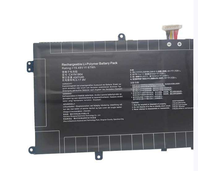 Notebook, Laptop Battery  ITCS-C41N1904RM  for  AsusDeluxe 14SUX425IAX435EA C41N1904  ETC