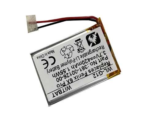 Smartwatch Battery  ITCS-GMF6X  for  Fenix 6X  361-00126-00  etc.