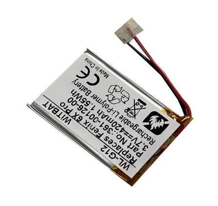 Smartwatch Battery  ITCS-GMF6X  for  Fenix 6X  361-00126-00  etc.