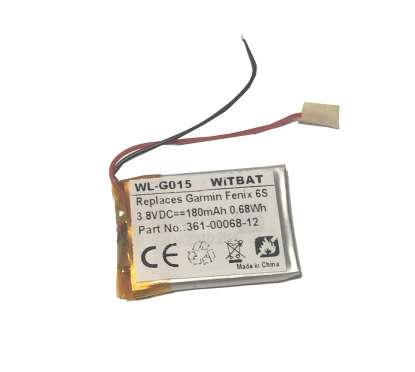 Smartwatch Battery  ITCS-GMF6S  for  Fenix 6S  361-00086-12   etc.