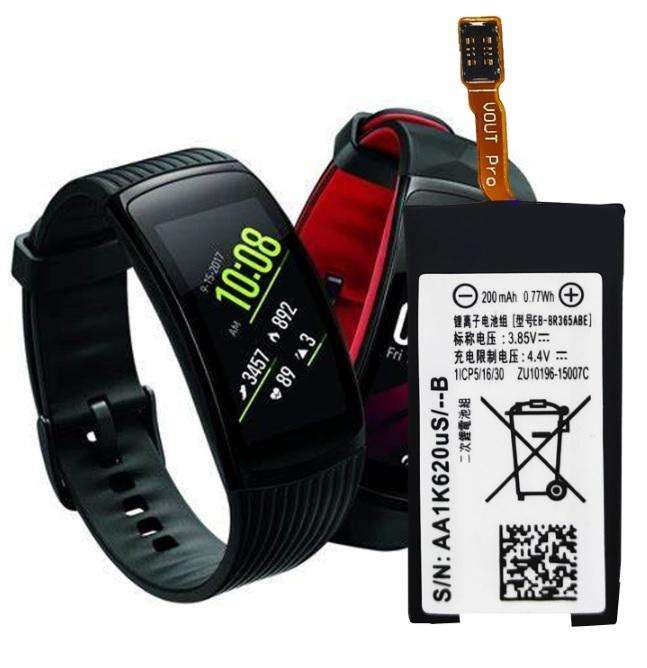 Smartwatch Battery  ITCS-SMR365LHH  for  Samsung  Gear Fit 2 Pro  EB-BR365ABE  etc.