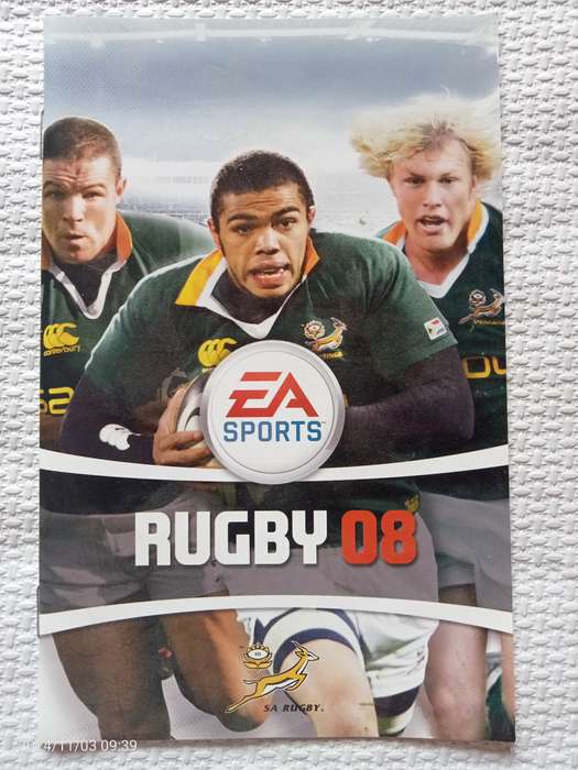 Rugby 08 - MANUAL ONLY (PS2)