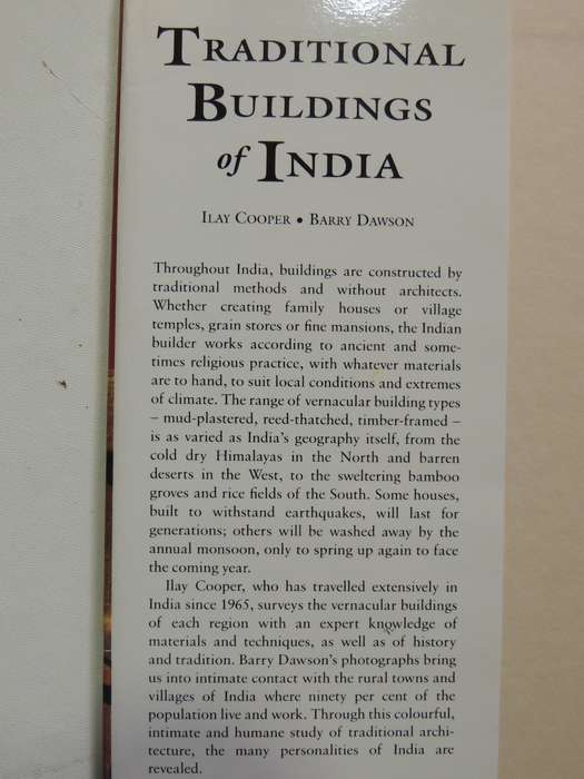 Traditional Buildings Of India - Ilay Cooper & Barry Dawson