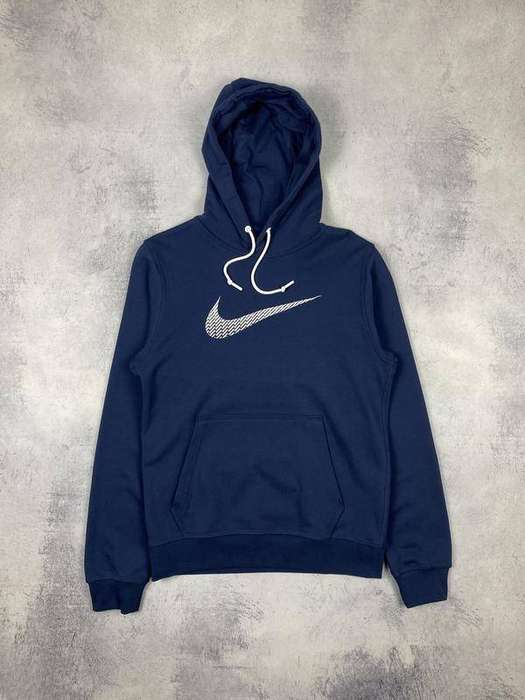 Nike Men's Sportswear Swoosh Club Hoodie Navy Blue 694099 451