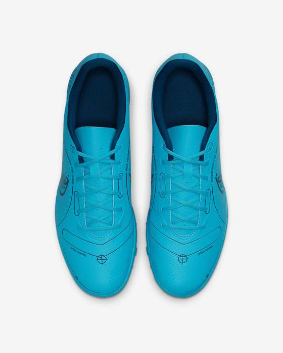 Nike Men`s  Mercurial Vapor 14 Club TF Chlorine/ Laser Orange DJ2908 484 Size UK 9.5/10 (SA 9.5/10)