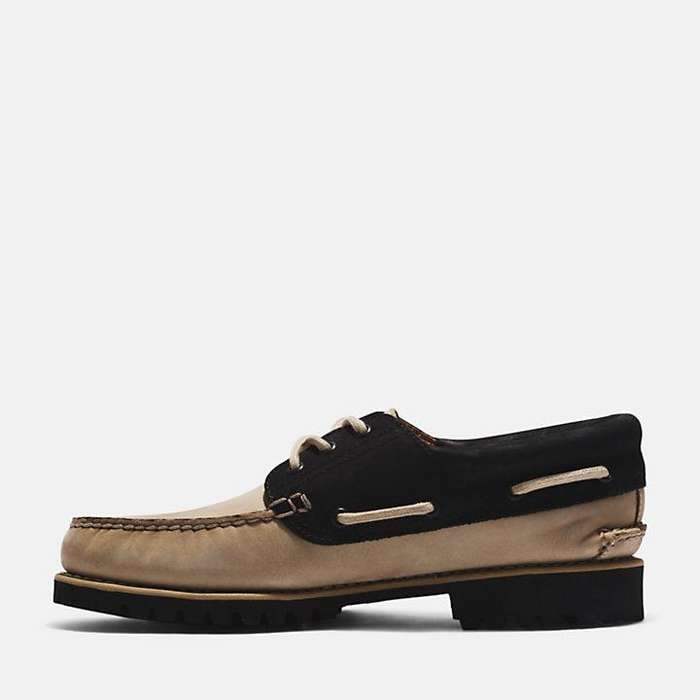 TIMBERLAND Men`s 3-Eye Lug Handsewn Boat A5RH8