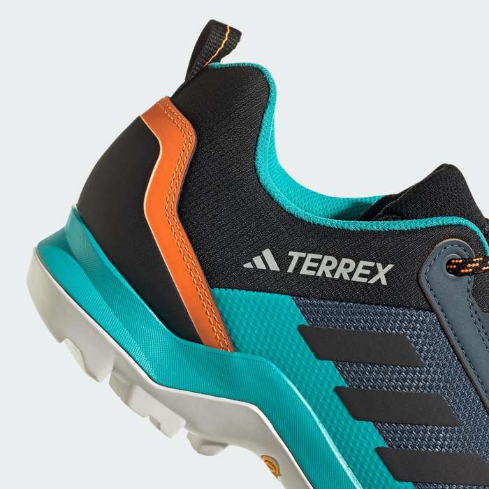 adidas TERREX Men`s AX3 Hiking Blue/ Core Black/ Orange FV6852 Size UK 9.5/10.5 (SA 9.5/10.5)