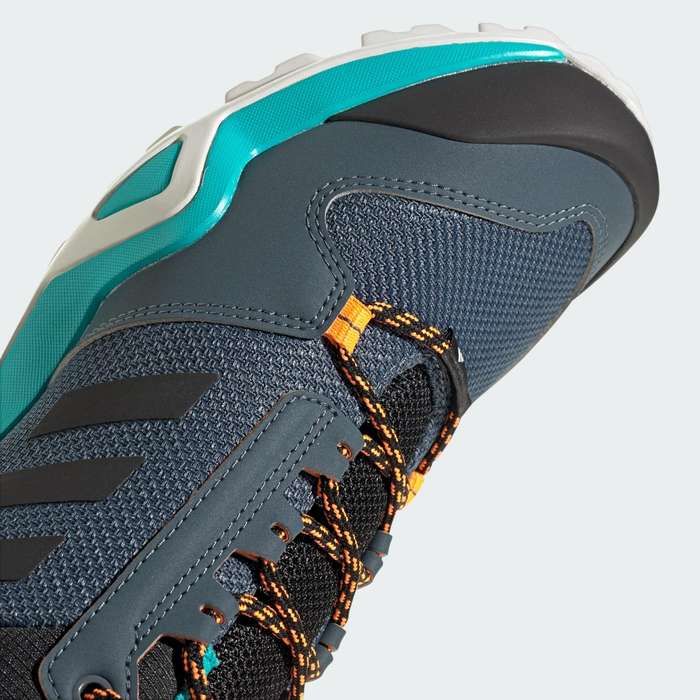 adidas TERREX Men`s AX3 Hiking Blue/ Core Black/ Orange FV6852 Size UK 9.5/10.5 (SA 9.5/10.5)