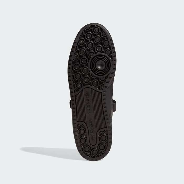 adidas Men`s FORUM LOW Leather Upper Black GV9766